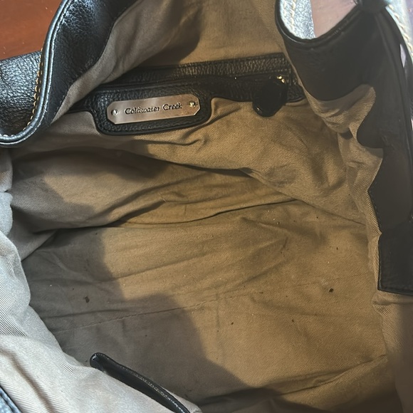 Coldwater creek hobo leather purse - Picture 3 of 3